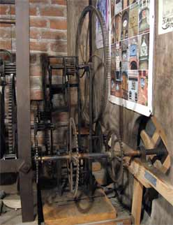 Planetariumwerk mit gro&szlig;em Stiftrad