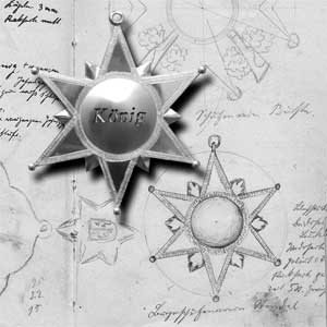 Sch&uuml;tzenk&ouml;nigsorden, echt Silber