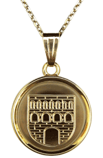 Ehrenanh&auml;nger mit graviertem Wappen